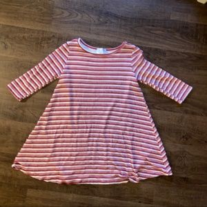 NYMPHE Large Tunic Stripped Shirt